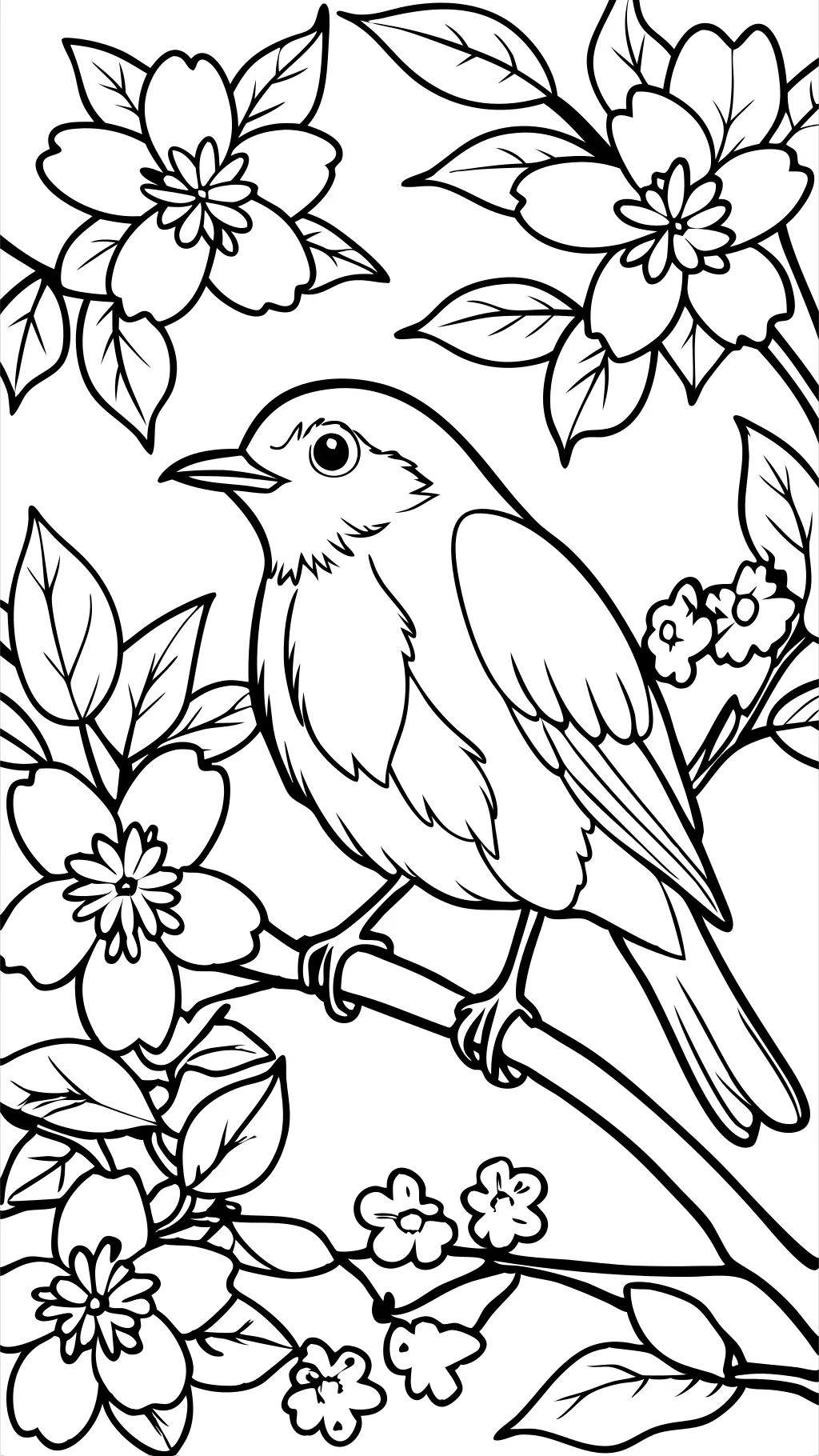 robin coloring pages